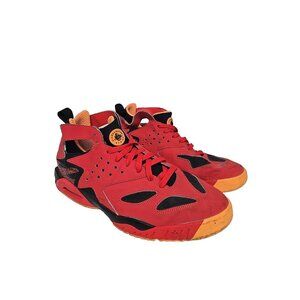 Nike Men's Air Tech Challenge Hrche 630957-600 Basketball Shoe Crimson Red 12M